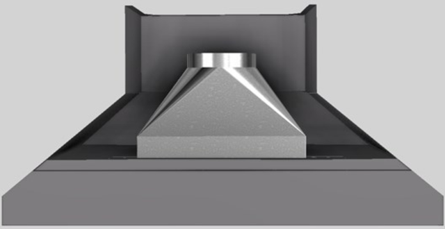 Vent-A-Hood® 60" Gunsmoke Wall Mounted Range Hood-3