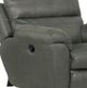 American Wholesale Furniture Atlas Charcoal Wall Hugger Manual Recliner-1