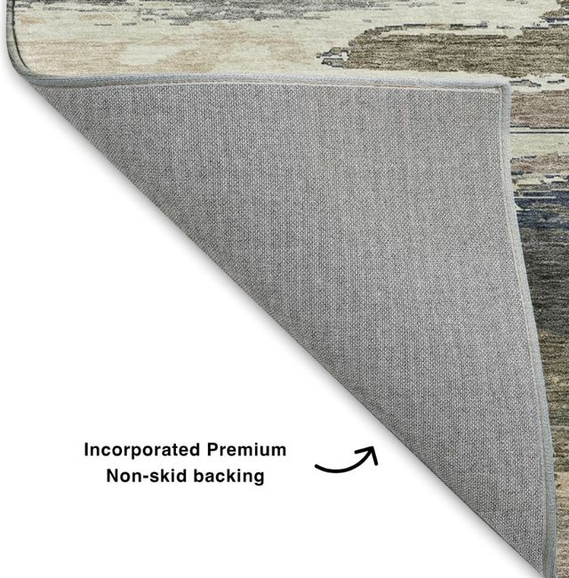 Dalyn™ Rug Company Trevi TV8 Black 5'x8' Area Rug-2