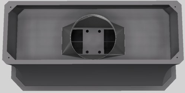 Vent-A-Hood® Designer Series 54" Gunsmoke Island Range Hood-1