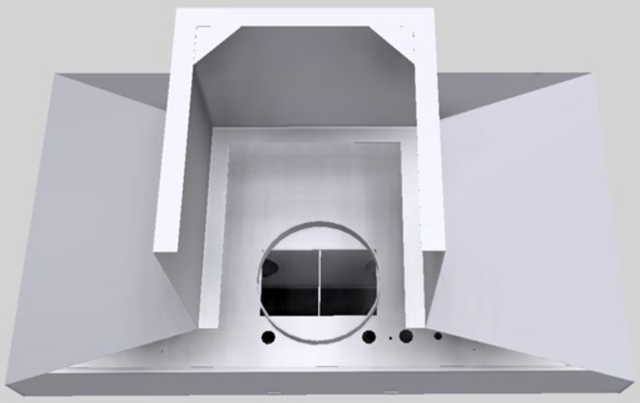 Vent-A-Hood® 42" White Wall Mounted Range Hood-1