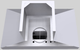 Vent-A-Hood® 42" White Wall Mounted Range Hood-1