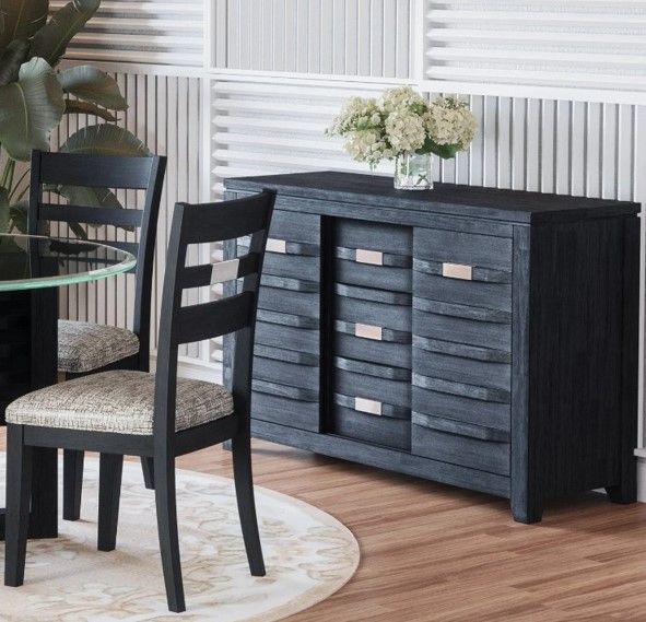 Jofran Inc. Altamonte Dark Charcoal 54'' Server-1