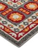 Feizy Foster Gray/Orange 5' x 8' Rug-1