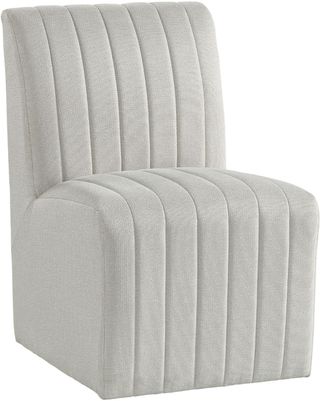 Elements International Jemma Beige Side Chair