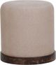 TOV Furniture Como Burl/Saddle Brown Accent Stool-0