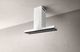 Elica Iconic Series Haiku Island 48" White Krion® Island Range Hood-1