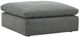 Parker House® Exhale Mathis Thunder Ottoman-0