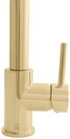 ZLINE Autograph Edition Apollo Polished Gold Pull Down Spring Single Handle Kitchen Faucet-3