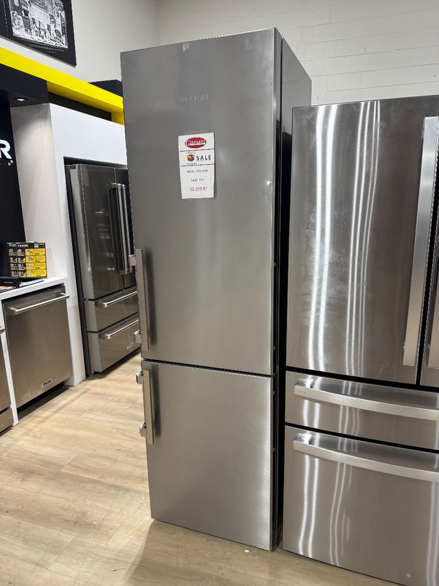 Liebherr 24" 12.7 Cu. Ft. Stainless Steel Bottom Freezer Refrigerator-0