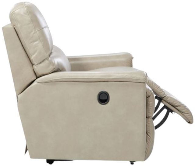 La-Z-Boy® Ava Ivory Leather Manual Reclining Loveseat-4