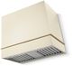La Cornue Cornufé Loge 36" Morning Dew Wall Mounted Range Hood with Polished Brass Trim-0