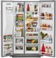 KitchenAid® 36 in. 24.8 Cu. Ft. Stainless Steel with PrintShield™ Finish Side-by-Side Refrigerator-2
