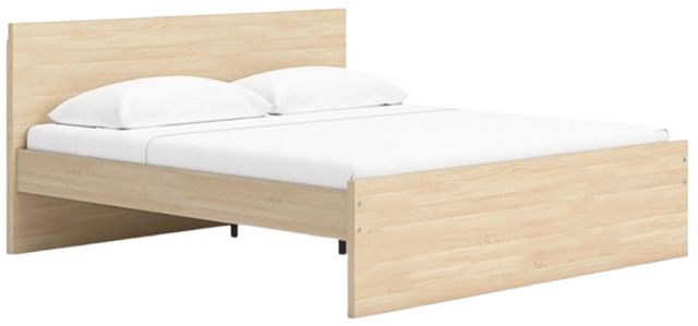 Signature Design by Ashley® Onita Natural Queen Panel Platform Bed-1