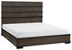 Homelegance® Acworth Black/Brownish Gray Queen Panel Bed-0
