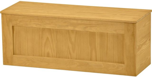 Crate Designs™ Furniture Classic Wood Top Storage Bench-0