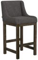 International Furniture Direct Seating Brown/Gray 43" Bar Stool-0