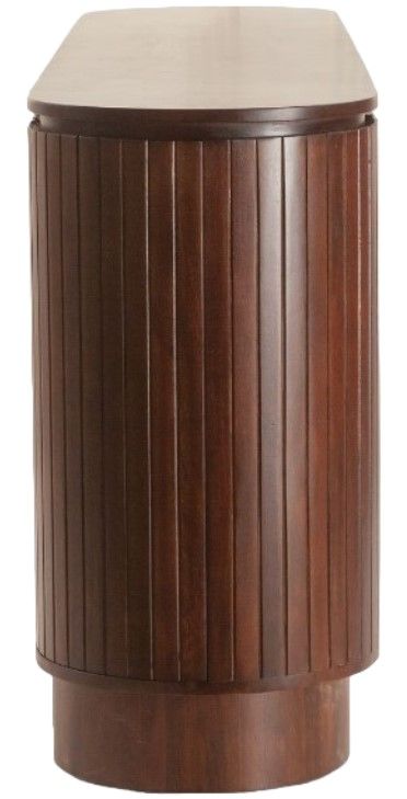 Home Trends & Design Athena Aged Mahogany Sideboard-2
