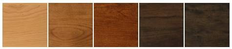 Country View Woodworking Customizable Glenwood Live Edge Sap Cherry Top 48" Dining Table with Brown Maple Base-3