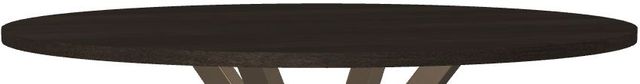 Amisco Customizable Asterisk 48" Round Bar Table with Metal Stand-1
