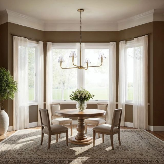 Renwil® Maite Dark Antique Brushed Brass Chandelier-1