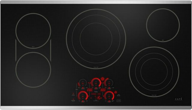 Café™ 36" Stainless Steel Electric Cooktop-1