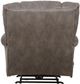 Catnapper® Dawkins Charcoal Oversized Power Lay Flat Recliner with Extra Extension Footrest-3