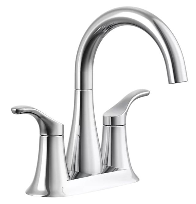KOHLER® Simplice® Polished Chrome 0.5 GPM Centerset Bathroom Sink Faucet-0