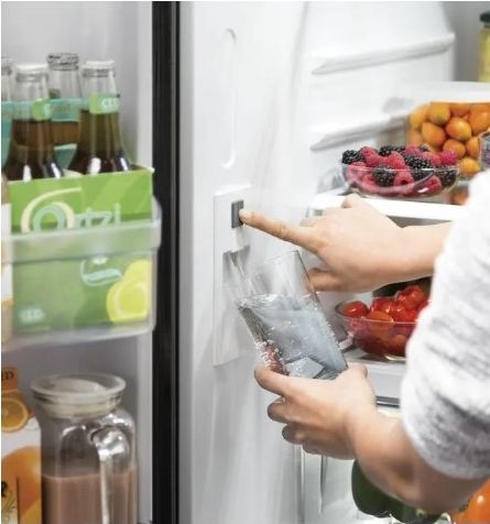 GE® 27.0 Cu. Ft. Black French Door Refrigerator-1