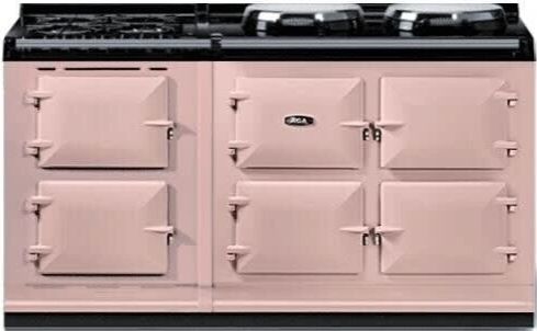 AGA™ eR7160 Classic Cast Iron 63" Blush Pro Style Dual Fuel Range-0