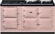 AGA™ eR7160 Classic Cast Iron 63" Blush Pro Style Dual Fuel Range-0