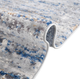 Olliix by Madison Park Harley Blue/Cream 8x10' Abstract Area Rug-1