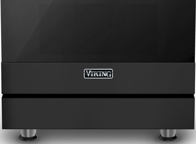 Viking® 3 Series 30" Cast Black Pro Style Electric Range-2