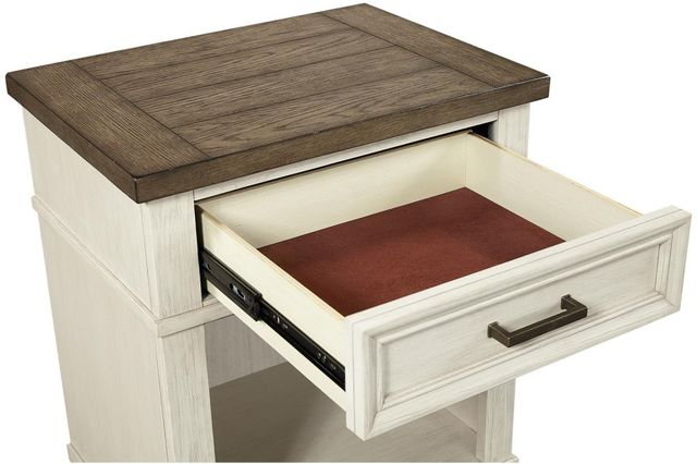 aspenhome® Caraway Aged Ivory Nightstand-3