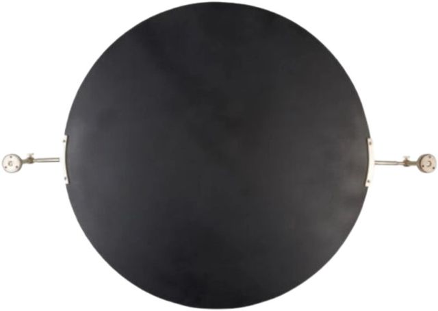Surya Anastasya Antiqued Metallic/Silver 32" Accent Mirror-1