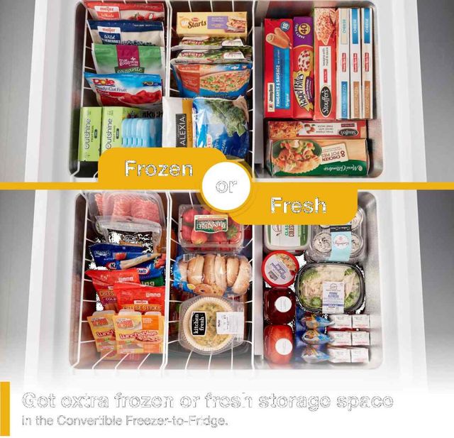 Whirlpool® 9 Cu. Ft. White Convertible Chest Freezer-6