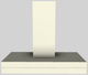 Vent-A-Hood® 42" Biscuit Duct Free Wall Mounted Range Hood-0