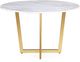 TOV Furniture Maxim White Marble Dining Table-0