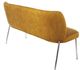 Modus Furniture Fomo Pineapple/Stainless Steel Upholstered Settee-3