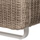 Flexsteel® Vista 5-Piece Cast Ash/Warm Gray Wicker Outdoor Sectional-3