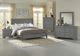 Vaughan-Bassett French Market Zinc Antique Gray Queen Sleigh Bed with Low Profile Footboard-3
