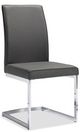 Mazin Furniture Shirelle Gray/Chrome Side Dining Chair-0
