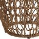 Tommy Bahama® Furniture Los Altos Madrid Travertine Top Accent Table with Brown Base-3