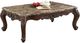 ACME Furniture Devayne Brown Marble Top Coffee Table with Dark Walnut Base-0