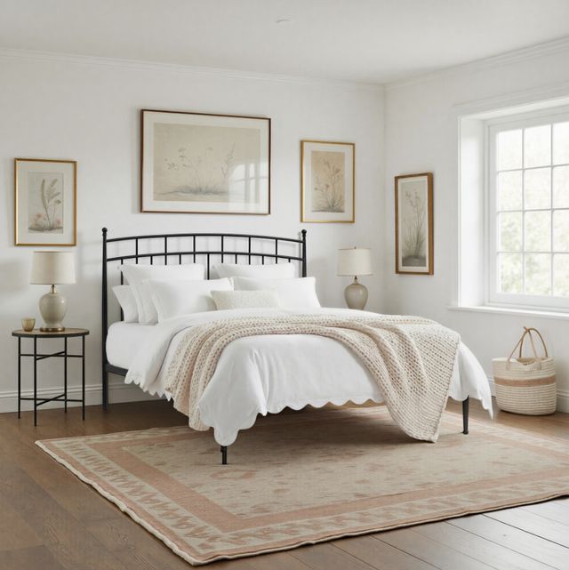 Intercon Matte Traditional Queen Bed-1