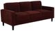 Coaster® Ruth Rust Red Upholstered Sofa-0
