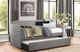 Mazin Furniture Roland Gray Twin Daybed with Trundle-2