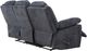 Primo™ International Anakin Dark Grey Manual Reclining Sofa with Lever-5