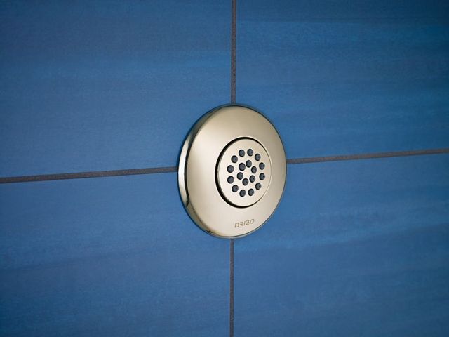Brizo Essential™ Brilliance® Polished Nickel Hydrachoice® Touch-Clean® Spray Head-1