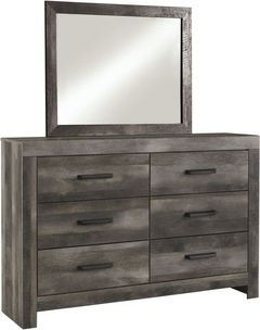 Signature Design by Ashley® Wynnlow Gray Dresser and Mirror Set